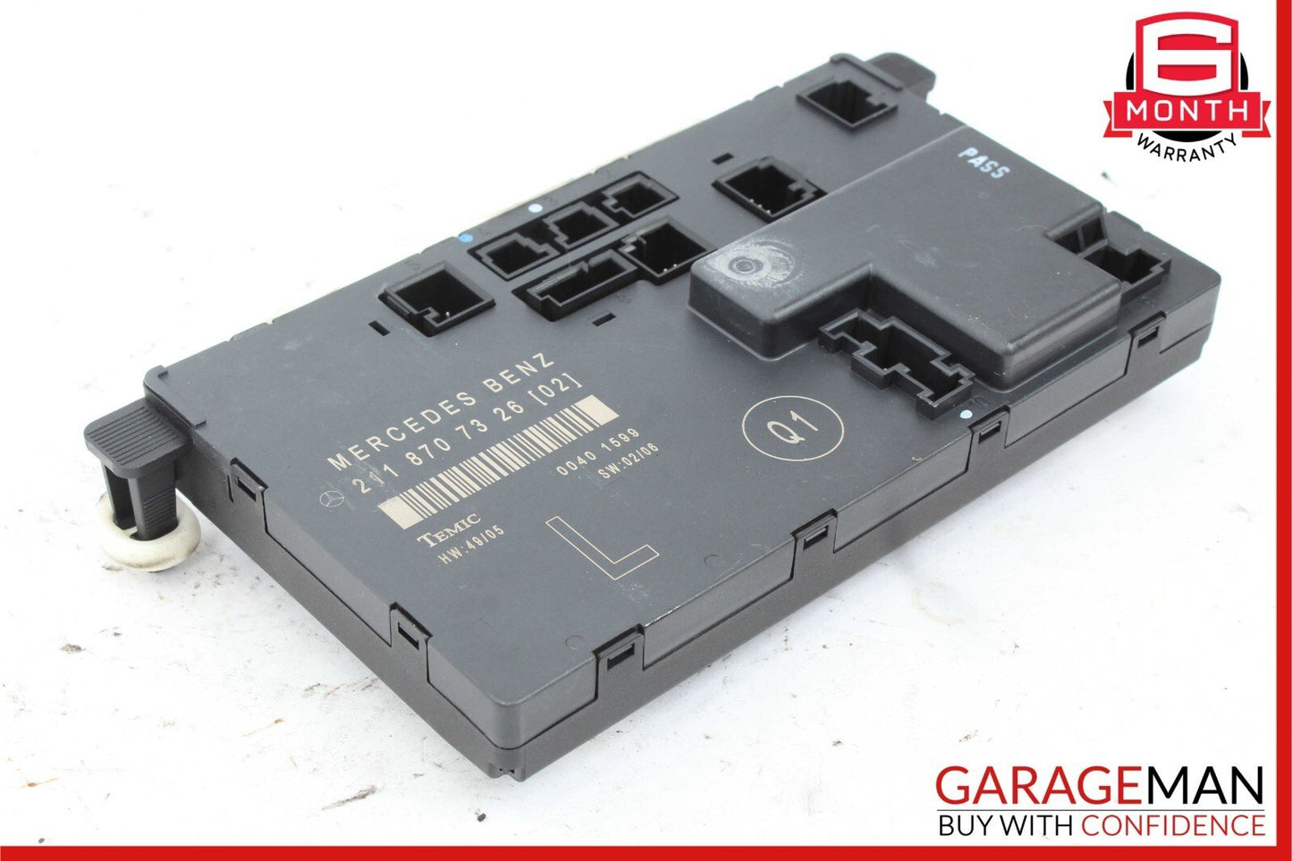 03-09 Mercedes W211 E350 E500 E63 AMG Front Left Side Door Control Module Unit