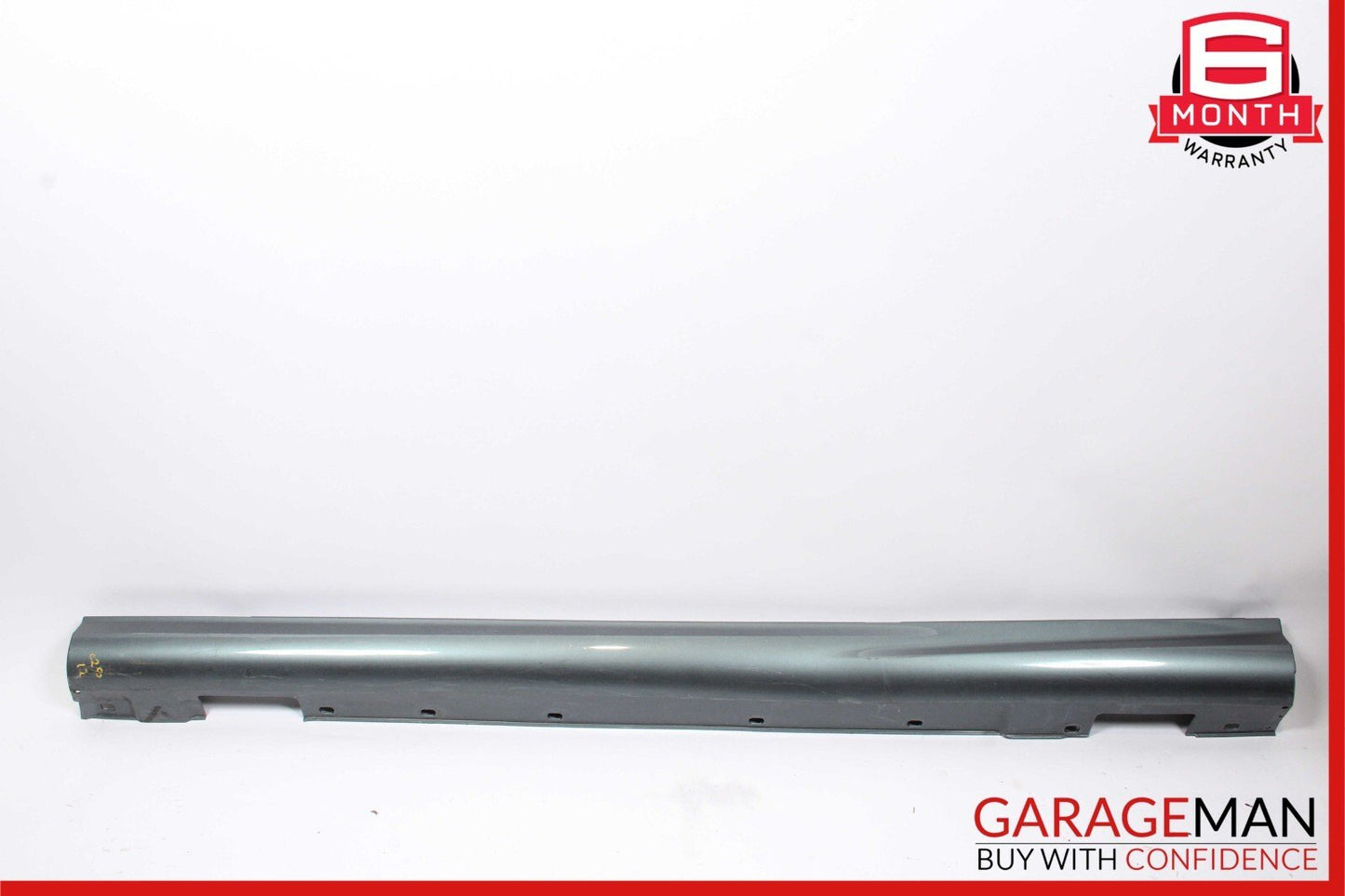 08-14 Mercedes W204 C250 AMG Sport Sedan Left Side Skirt Rocker Panel Flintgray