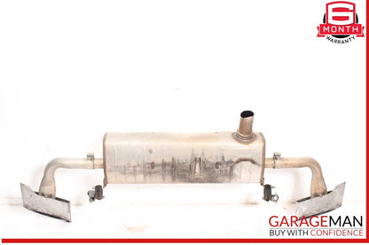 17-19 Audi Q7 Rear Exhaust Muffler w/ Tips OEM