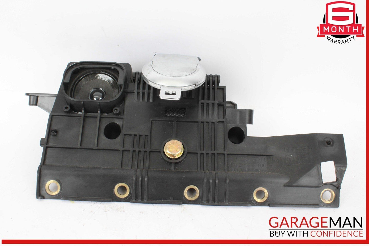 03-08 Mercedes R230 SL500 Rear Left Seat Belt Retractor Luggage w/ Speaker OEM