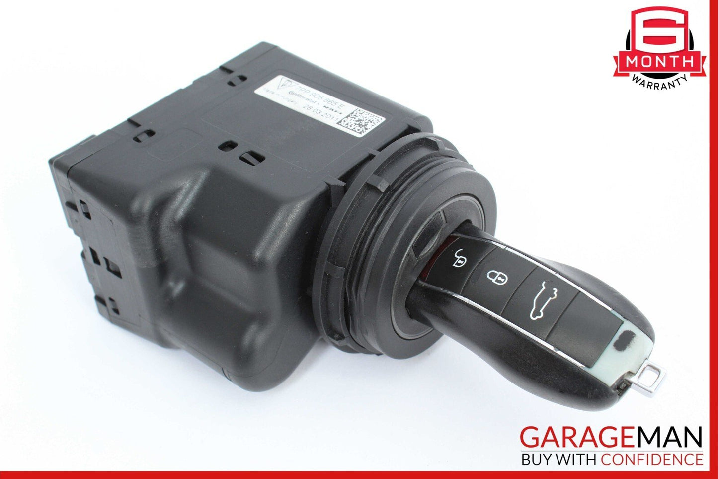 11-14 Porsche Cayenne 958 S Ignition Switch Control Module w/o Key 7PP905865 OEM