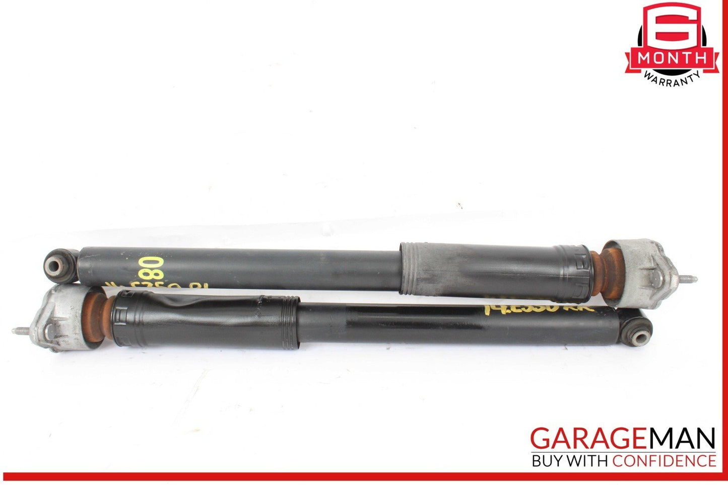 08-14 Mercedes W212 E350 C300 Rear Left & Right Shock Absorber Strut Set OEM