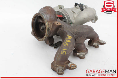 14-24 Maserati Quattroporte S Left Turbocharger Turbo Charger Manifold OEM