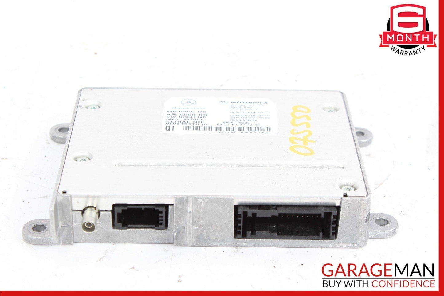 07-10 Mercedes W221 S550 CL550 CL500 Bluetooth Communication Module Unit OEM
