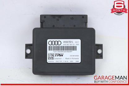 11-18 Audi A6 A7 A8 Quattro Electric Parking Brake Control Module 4H0907801E OEM