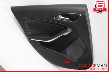 14-18 Mercedes W117 CLA250 Rear Left Interior Door Trim Panel Cover Assembly