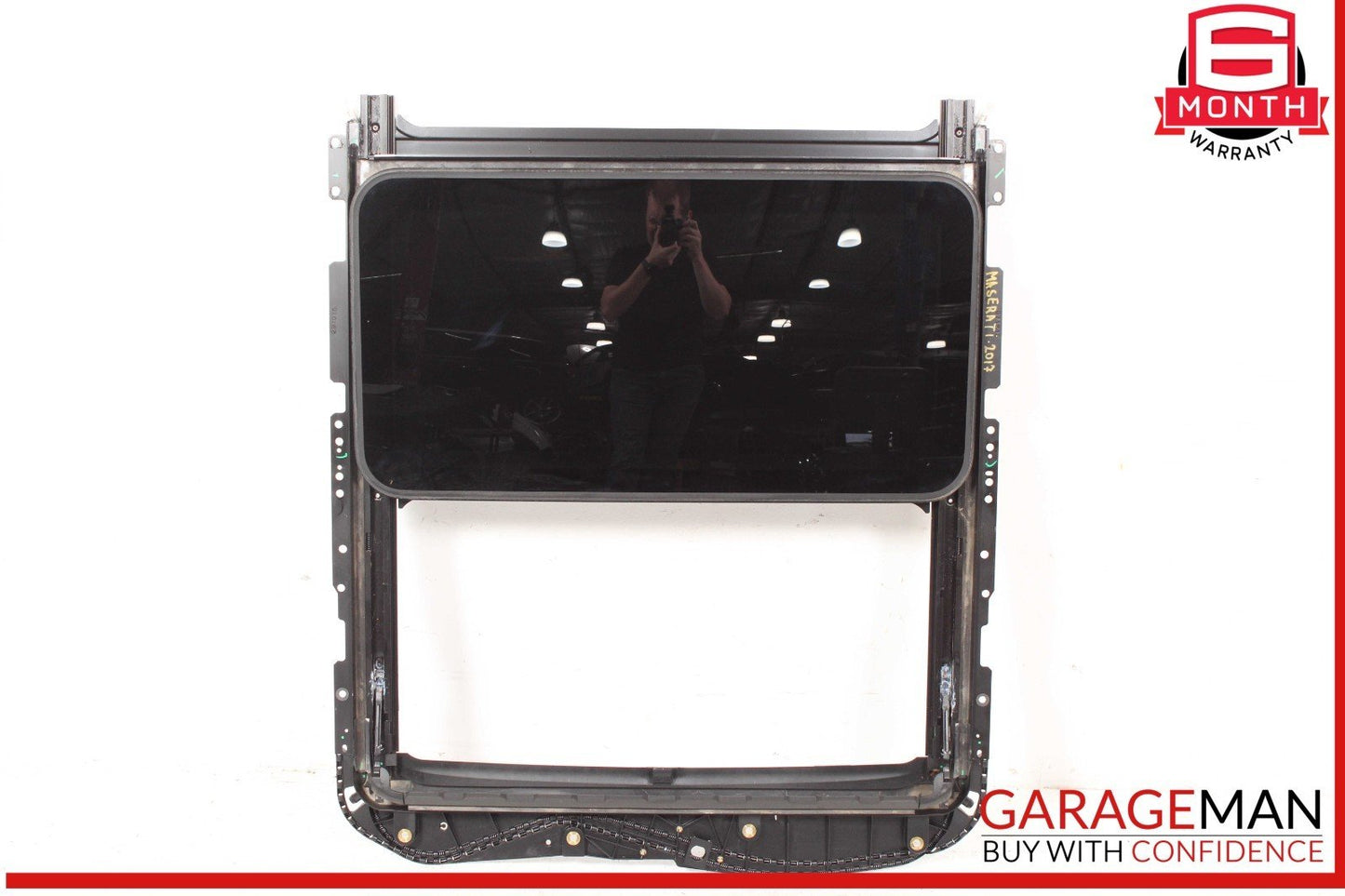 14-20 Maserati Ghibli Panoramic Sun Roof Sunroof Sliding Frame Glass OEM