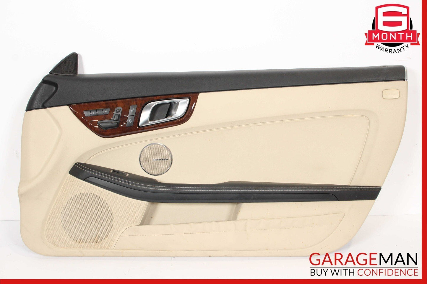 12-16 Mercedes R172 SLK350 Front Right Side Interior Door Panel Cover Assy Beige