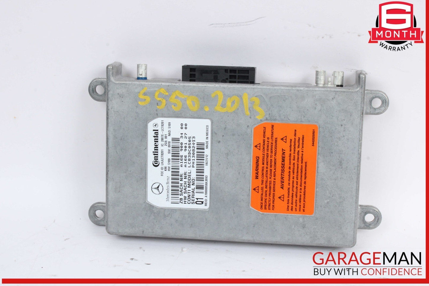 Mercedes W221 S550 GL450 Voice Communication Control Module 1669003400 OEM
