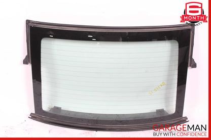 12-20 Mercedes R172 SLK250 SLC300 Rear Back Windshield Glass Panel Assembly