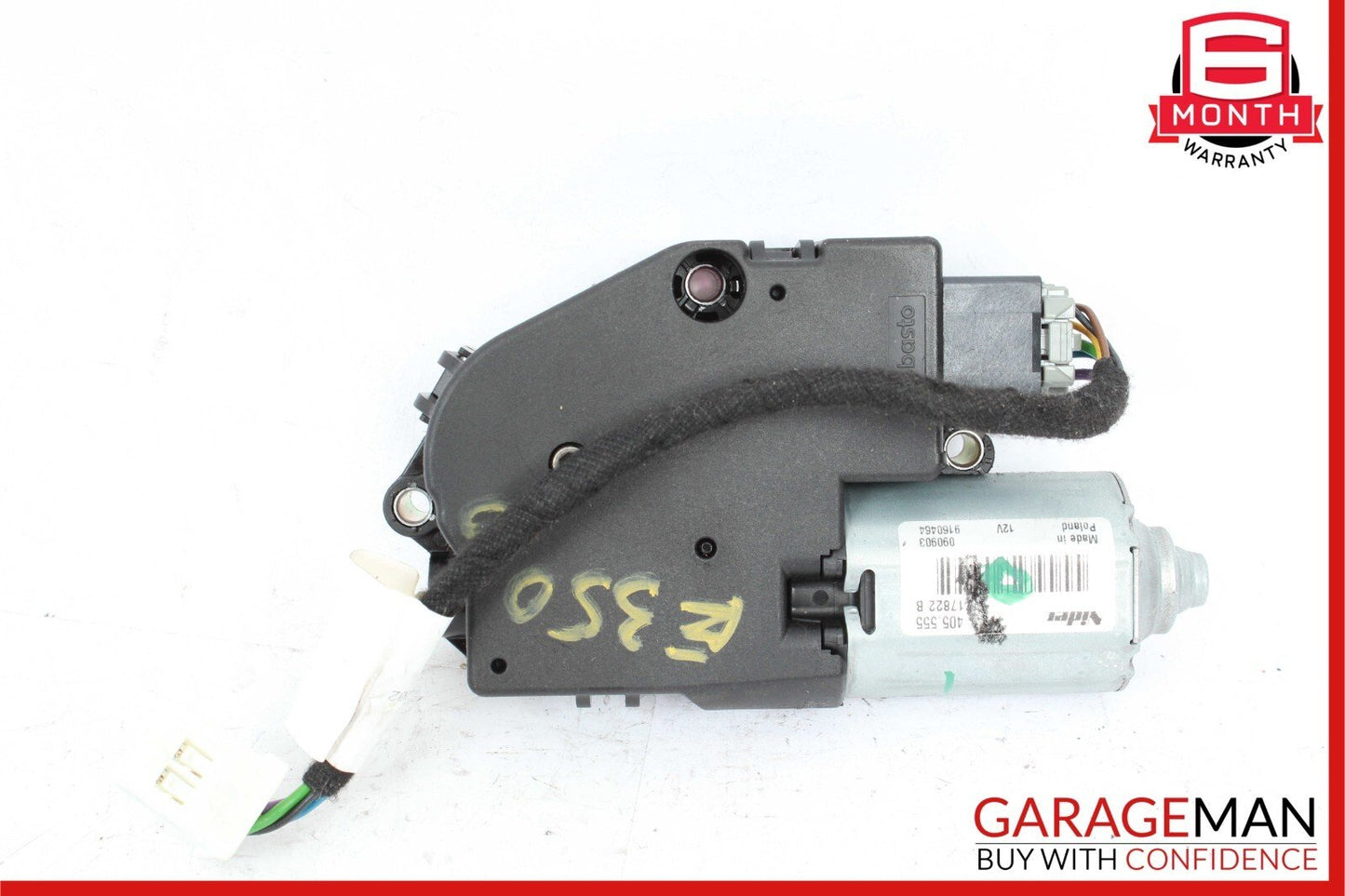 08-14 Mercedes W212 E350 C300 Panoramic Sunroof Sun Roof Motor Unit