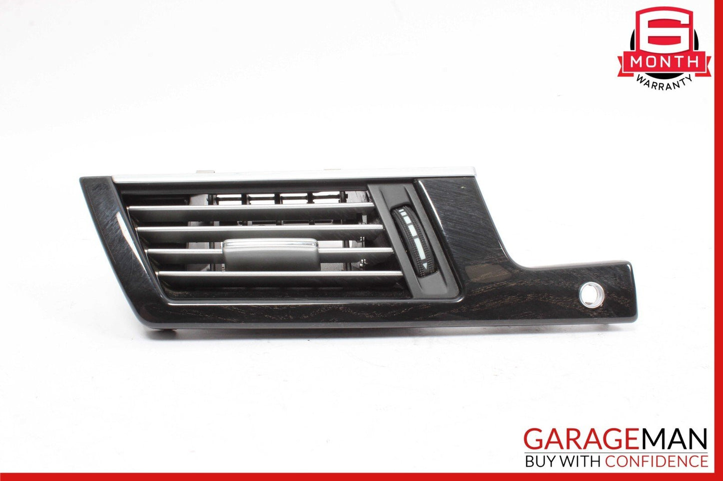 10-13 Mercedes W212 E350 E250 Front Left Dash AC A/C Air Vent Grille Trim Wood