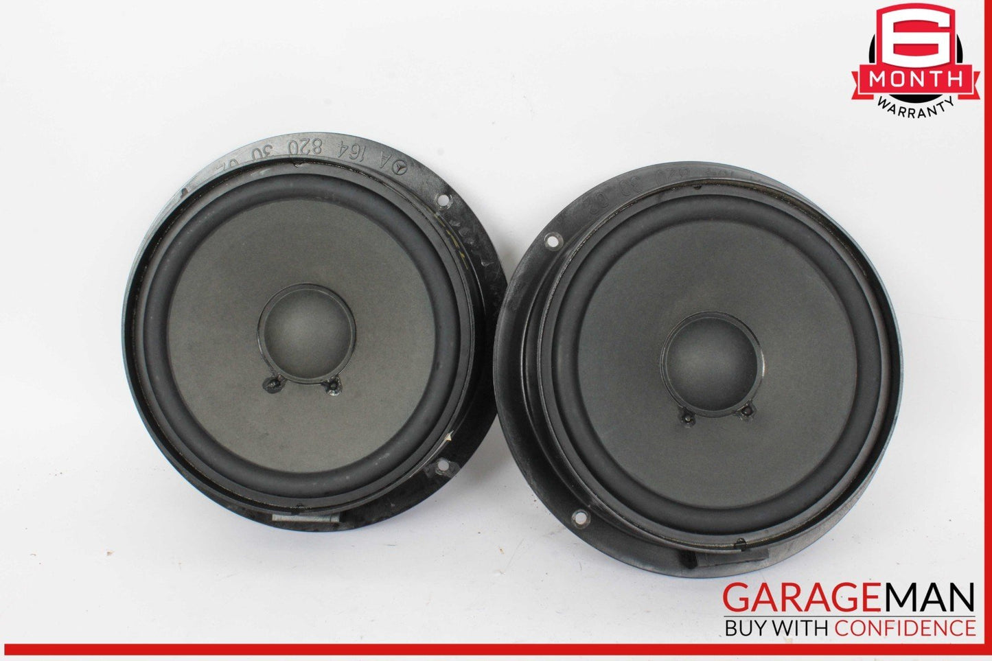 06-12 Mercedes X164 GL450 Left & Right Door Sound Audio Speakers Set of 2 OEM