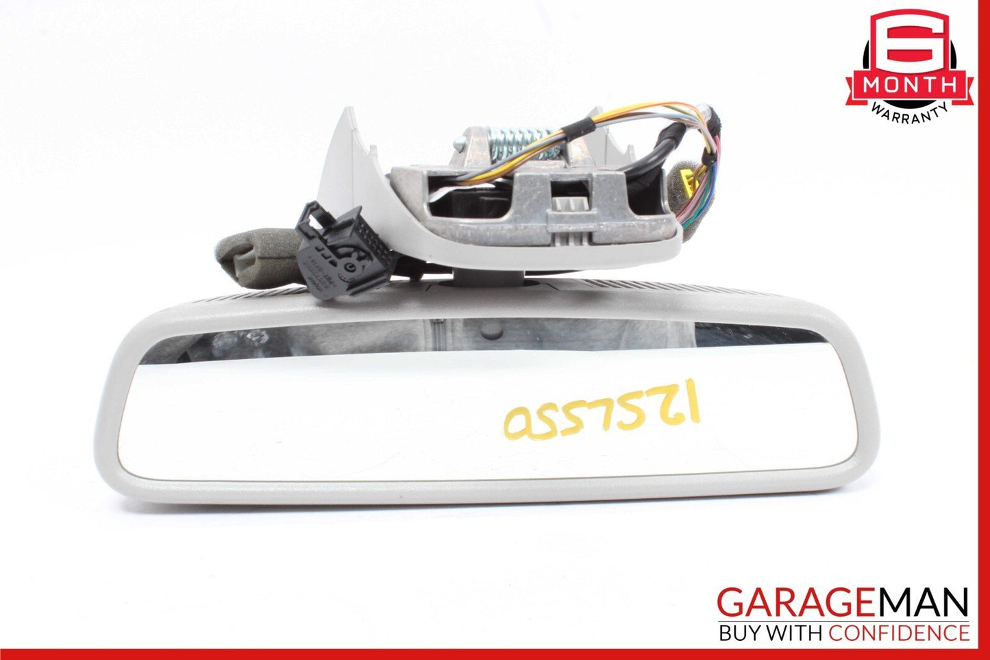 07-12 Mercedes R230 SL550 SL55 AMG Interior Rear View Mirror Gray OEM