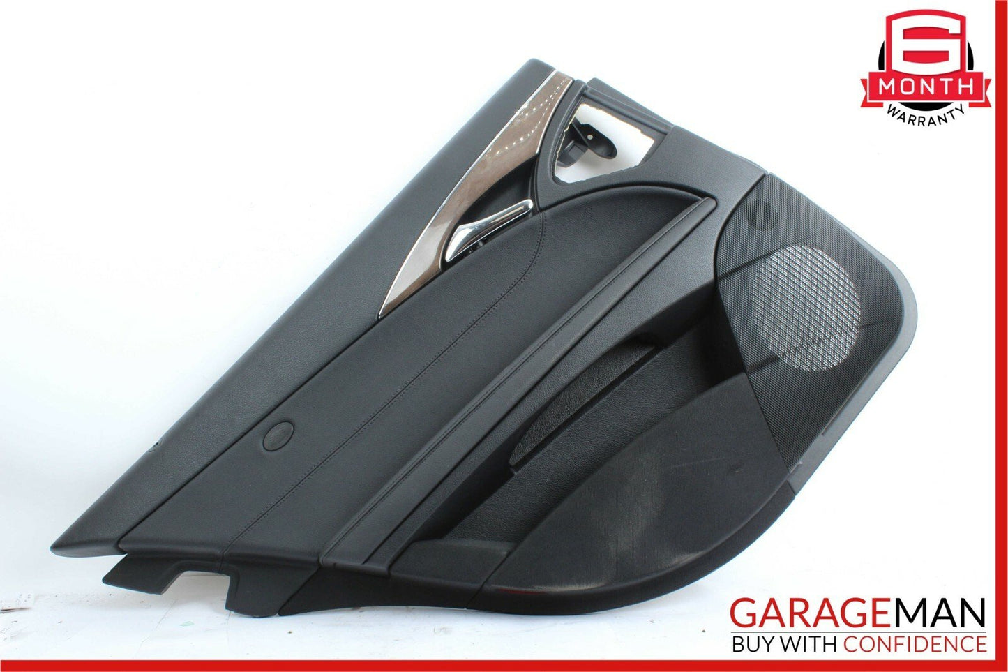 07-09 Mercedes W211 E350 E550 Rear Left Side Interior Door Panel Assembly Black