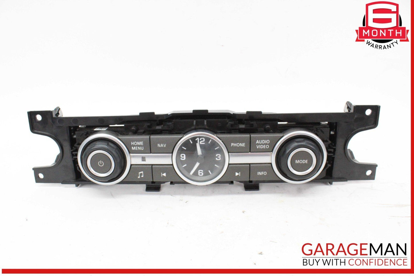 10-13 Land Rover Range Rover Sport Front Dash Audio Radio Control Switch Panel