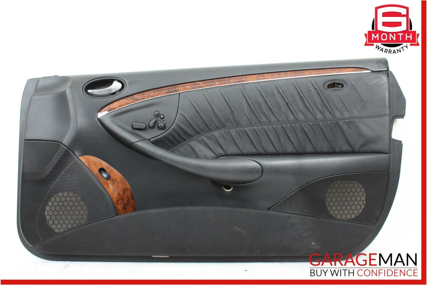 06-09 Mercedes W209 CLK350 CLK500 Right Passenger Interior Door Panel Black OEM