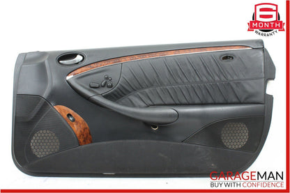 06-09 Mercedes W209 CLK350 CLK500 Right Passenger Interior Door Panel Black OEM