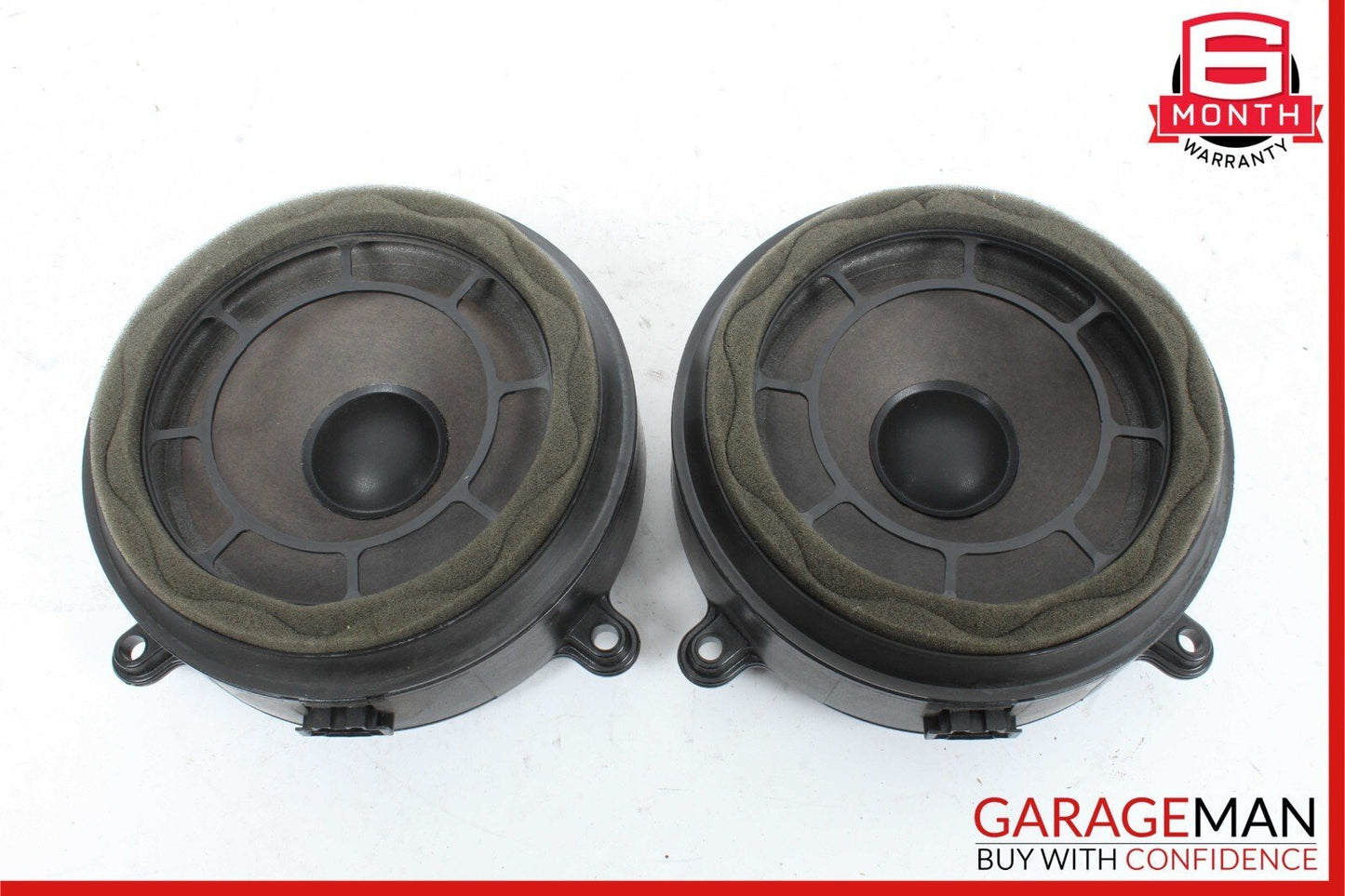 01-07 Mercedes W203 C240 Front Right & Left Side Door Sound Audio Speakers Set