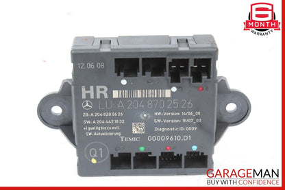 08-14 Mercedes W204 C350 Rear Right Side Door Control Module 2048702526 OEM