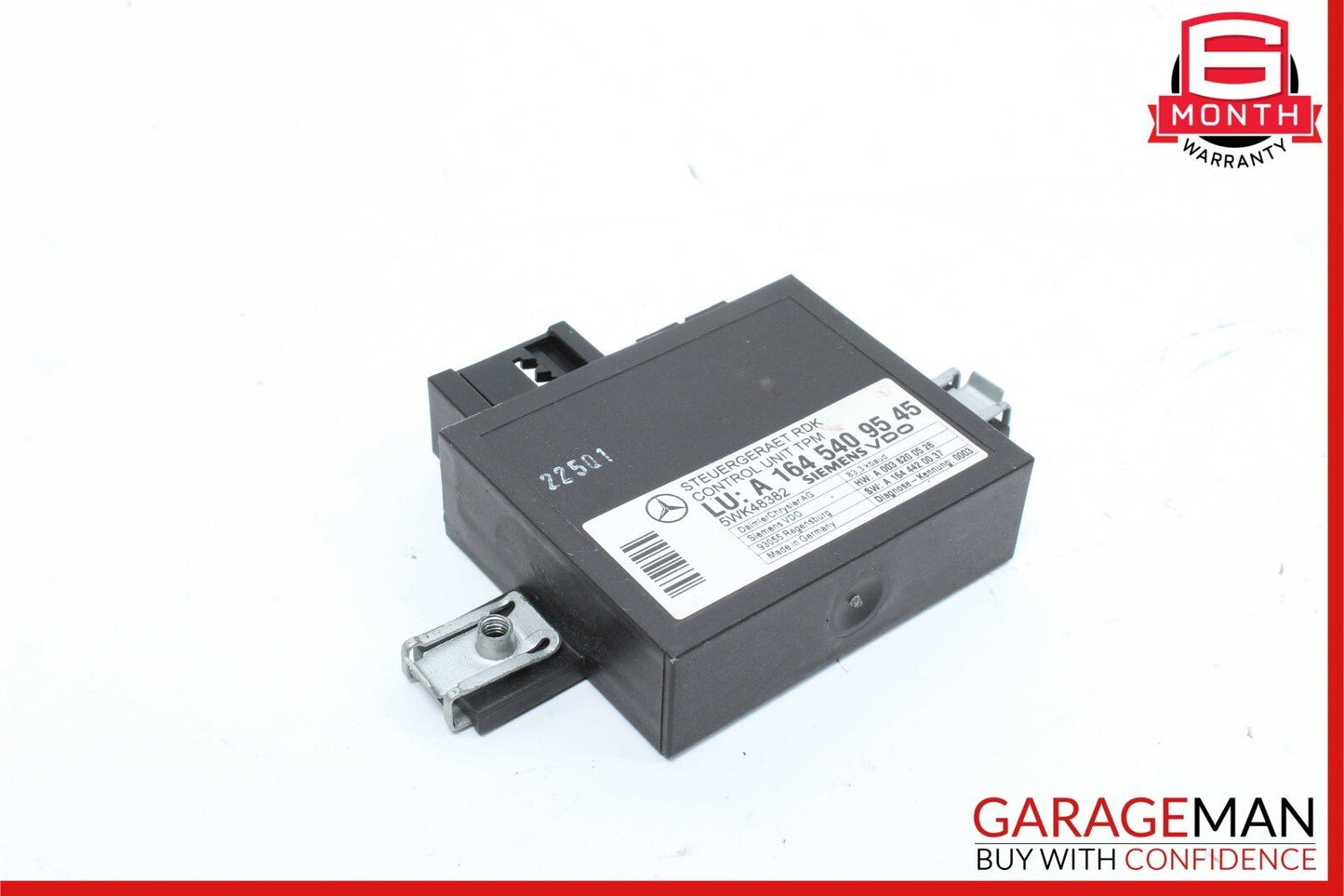 06-13 Mercedes SL500 R350 E350 CL550 TPMS Tire Pressure Control 1645404701 OEM