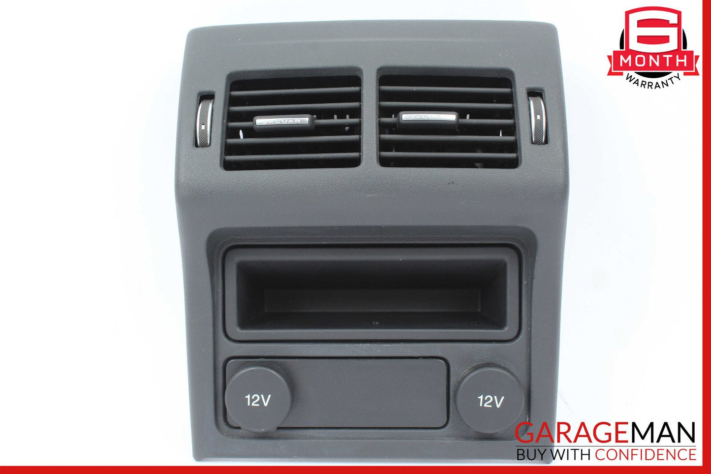 17-19 Jaguar XE Rear Center Console Air Vent AC A/C Trim Grille OEM