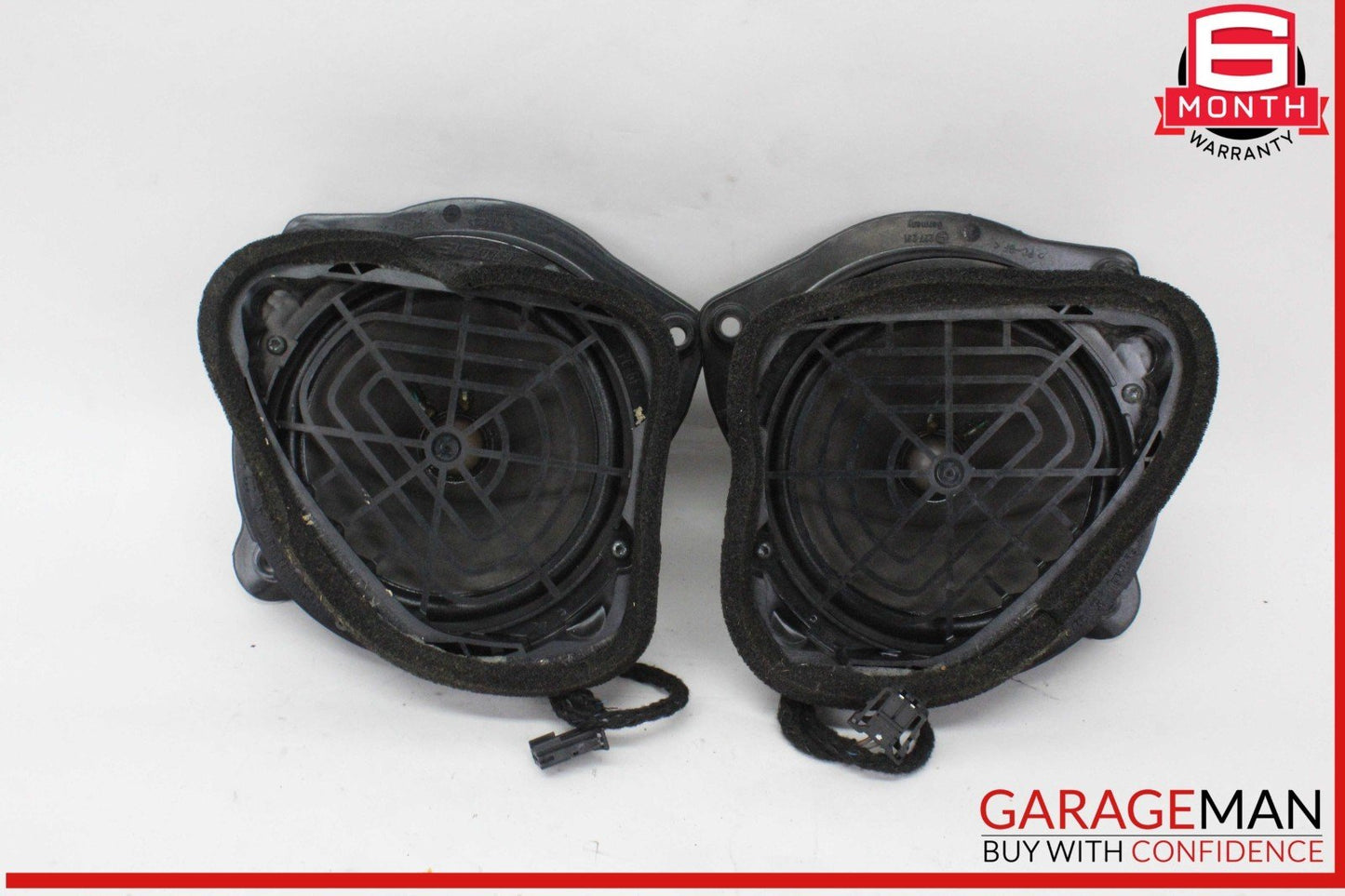 97-04 Mercedes R170 SLK230 Front Right & Left Side Speaker Set 1708202702 OEM