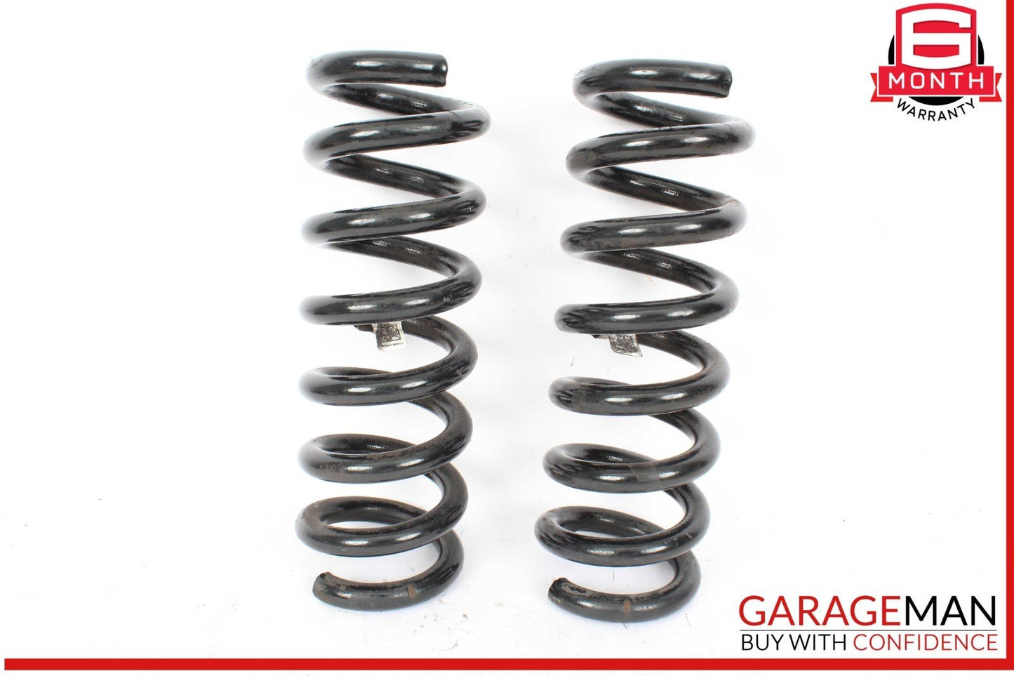 14-17 Maserati Ghibli Rear Right & Left Suspension Coil Spring Absorber Set OEM