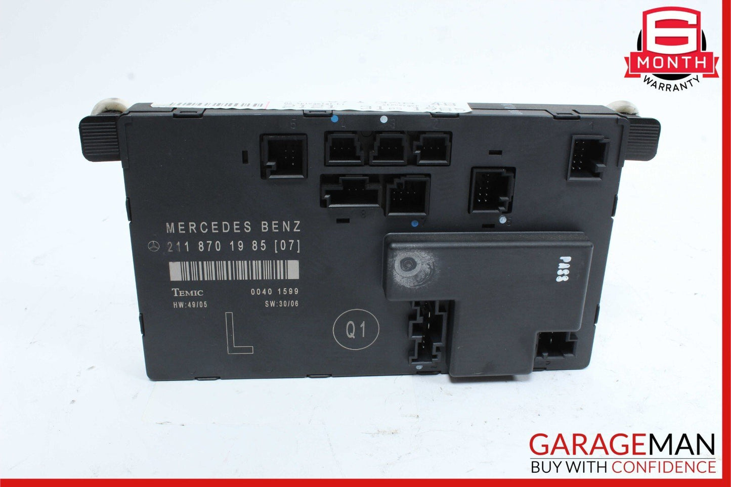 03-09 Mercedes W211 E500 E550 E63 AMG Front Left Side Door Controller Module