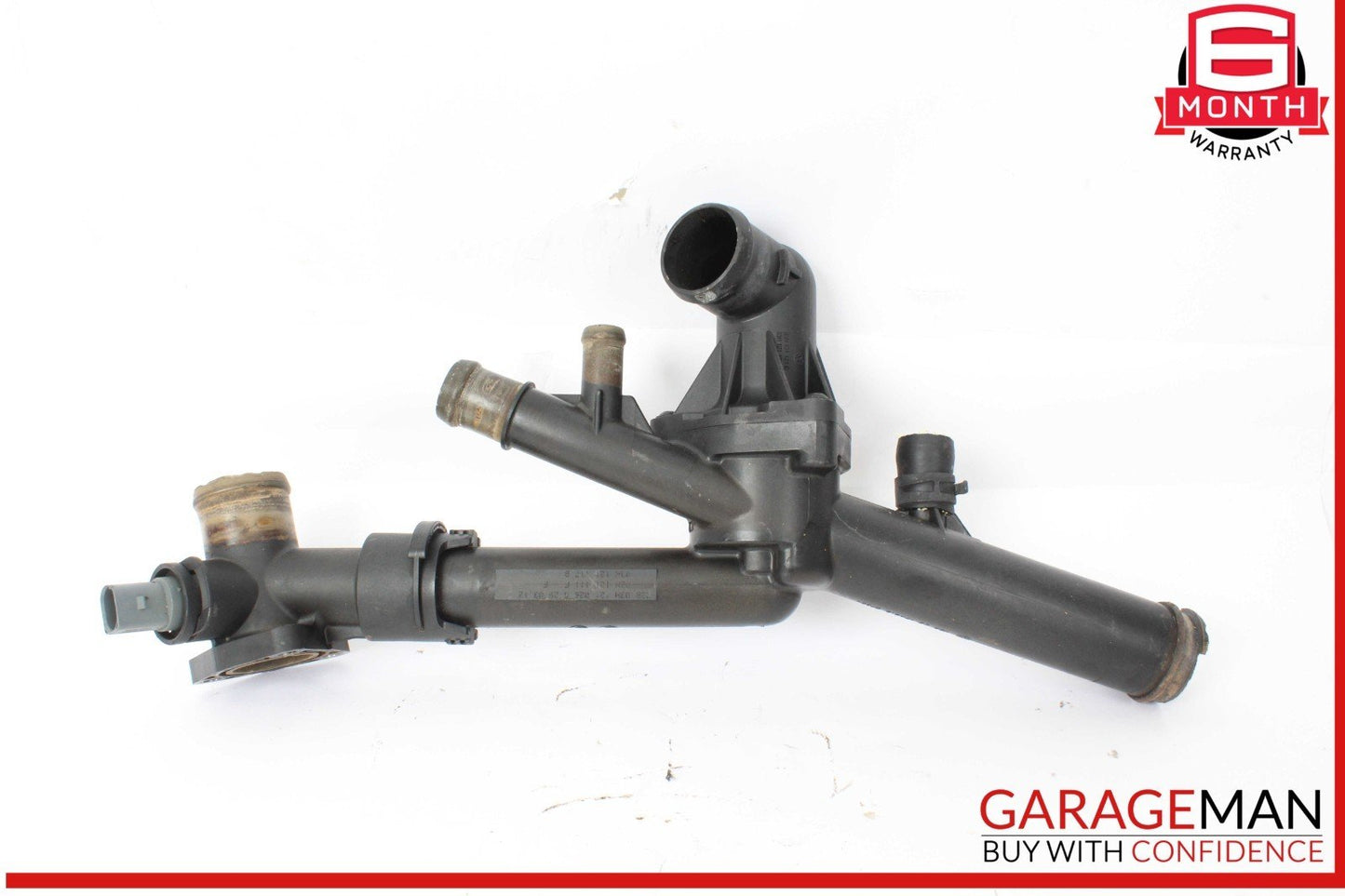 09-16 Audi S4 Engine Water Thermostat Housing 03H121117 OEM