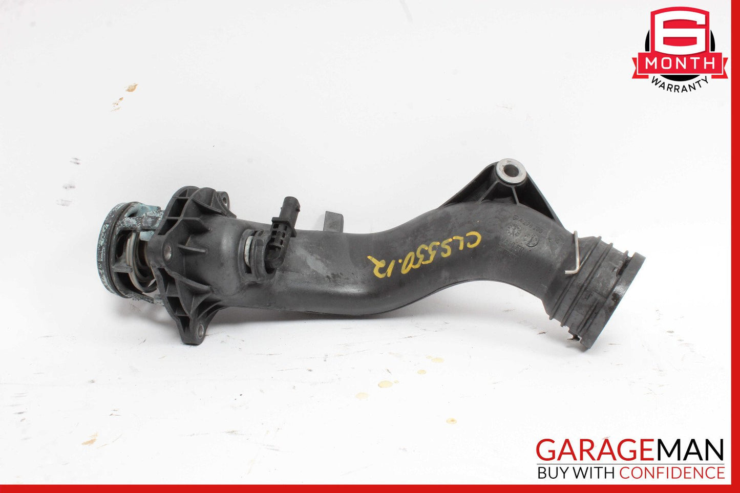 12-18 Mercedes W218 CLS550 E550 Engine Coolant Thermostat Housing OEM