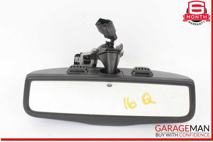 14-17 Maserati Quattroporte Interior Upper Rear View Mirror Black 675000543 OEM