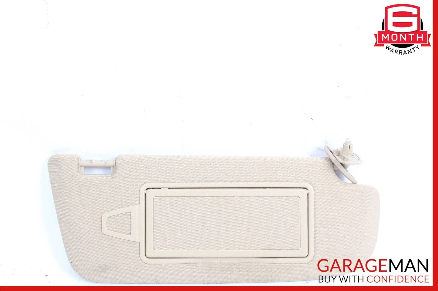 07-13 Mercedes W221 S550 Front Right Side Sun Visor Sunvisor Shade Brown