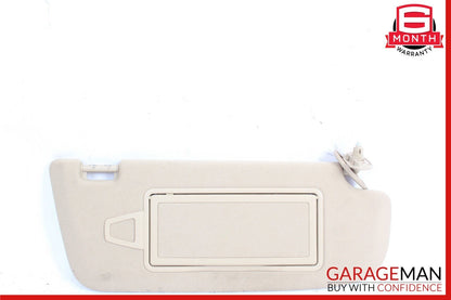 07-13 Mercedes W221 S550 Front Right Side Sun Visor Sunvisor Shade Brown