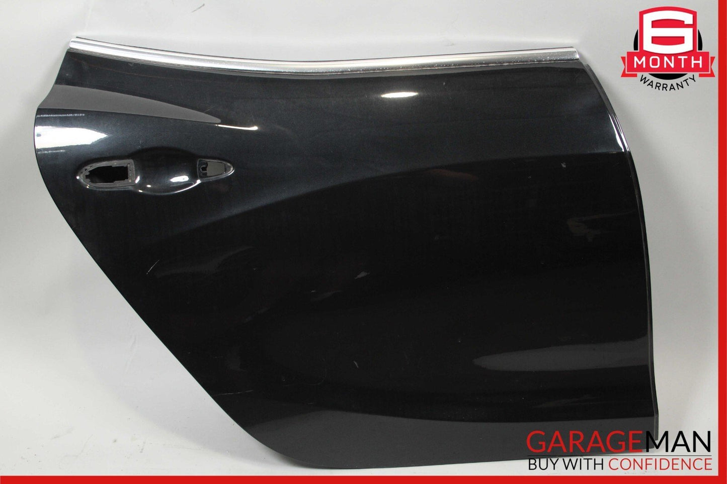 14-17 Maserati Ghibli Rear Right Passenger Side Exterior Door Shell Frame Panel