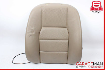 08-14 Mercedes W204 C250 C300 Front Left Side Top Upper Seat Cushion Beige OEM