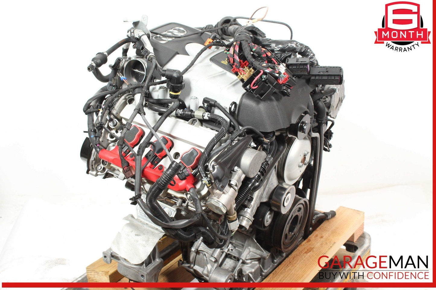 14-17 Audi SQ5 Q5 3.0L Supercharger Complete Engine Motor Block Assembly 114k