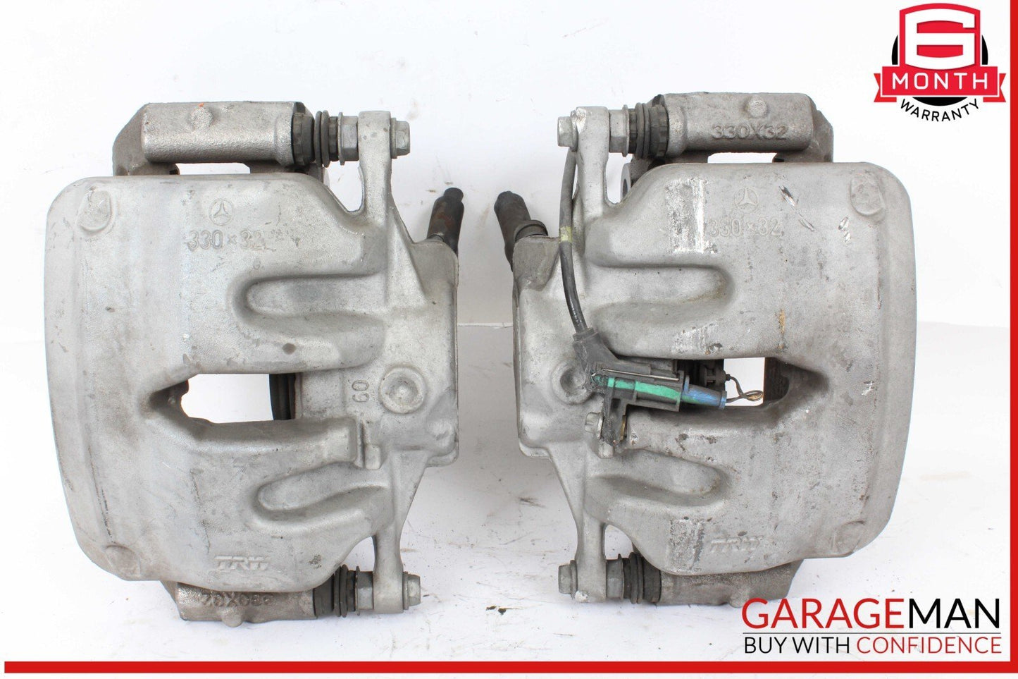 15-20 Mercedes W205 C300 C350e Front Left & Right Side Brake Caliper Calipers