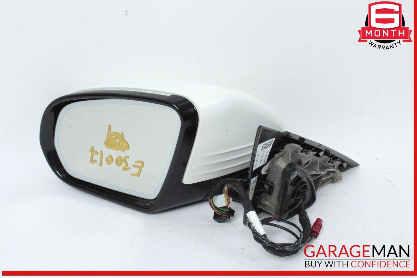 17-19 Mercedes W213 E300 Front Left Driver Door Side View Mirror OEM