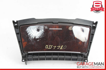 07-14 Mercedes W216 CL550 Center Console Dash Ashtray Ash Tray Trim Wood OEM
