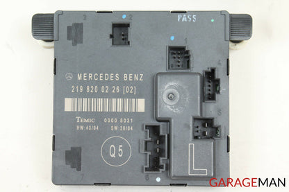 06-11 Mercedes W219 CLS500 CLS550 Rear Left Side Door Control Module Unit Q5 OEM