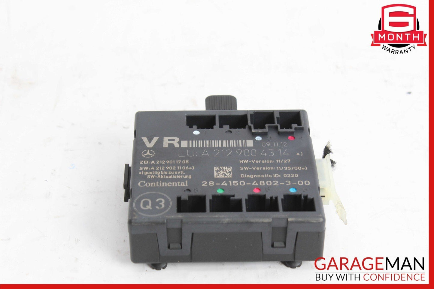 08-18 Mercedes W212 E400 CLS550 SLK250 Front Right Side Door Control Module OEM