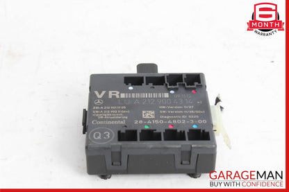 08-18 Mercedes W212 E400 CLS550 SLK250 Front Right Side Door Control Module OEM