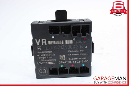 08-18 Mercedes C250 SLK250 CLS400 E350 Front Right Door Control Module Unit