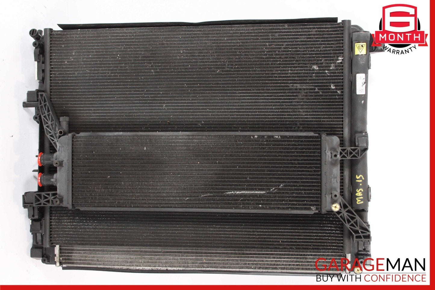 14-20 Maserati Ghibli M157 Engine Motor Cooling A/C Air Conditioning Condenser