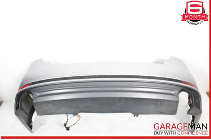 17-19 Audi A4 Rear Bumper Cover Assembly Gray OEM