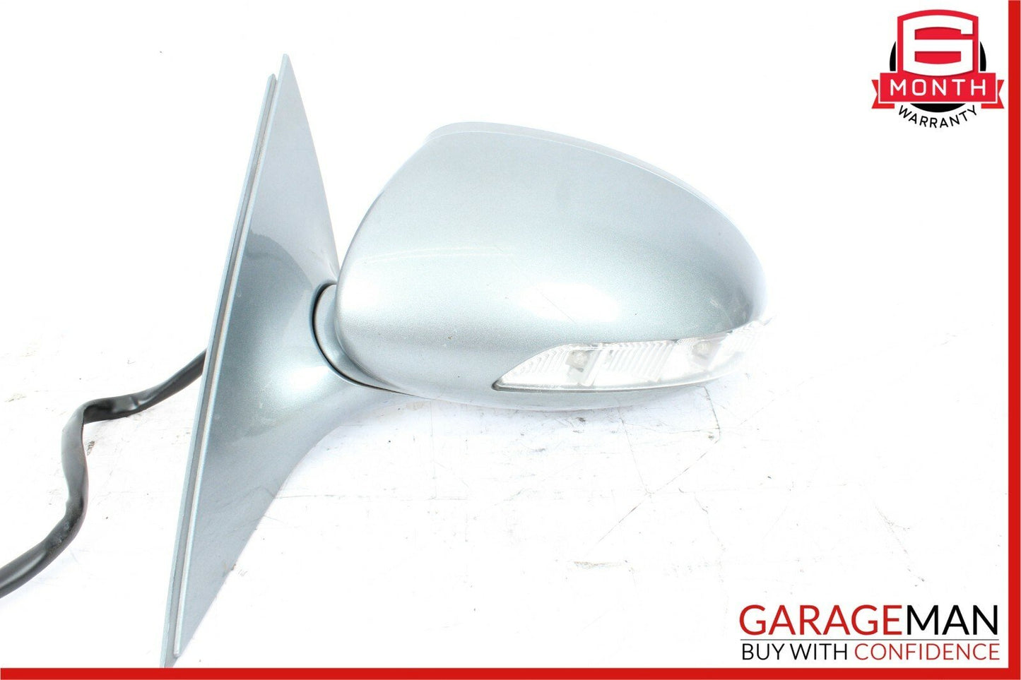 07-09 Mercedes W221 S550 S600 Front Left Side Mirror Door Rear View Grey OEM