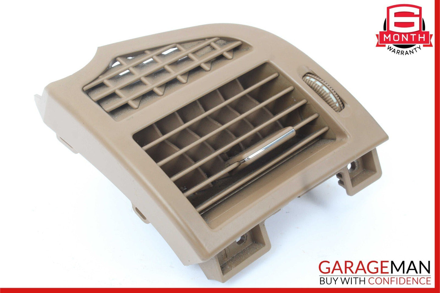 07-13 Mercedes W221 S550 CL550 Front Left Side Dash A/C Air Vent Trim Brown OEM