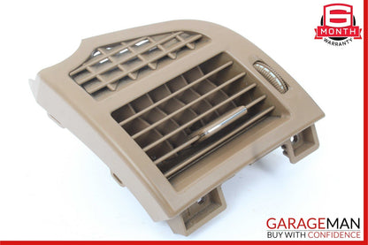 07-13 Mercedes W221 S550 CL550 Front Left Side Dash A/C Air Vent Trim Brown OEM