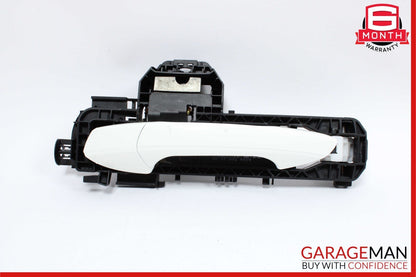 08-15 Mercedes X204 GLK350 GLK250 Rear Left Side Exterior Door Handle White